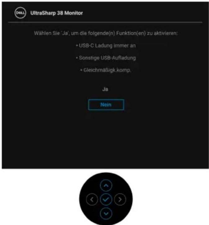 DELL UltraSharp 38 - HINWEIS: Die Meldung könnte je nach angeschlossenem Eingangssignal leicht unterschiedlich sein. - 6