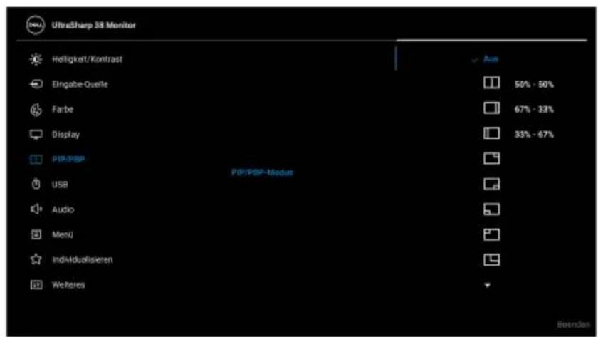 DELL UltraSharp 38 - PIP/PBP-Modus - 1