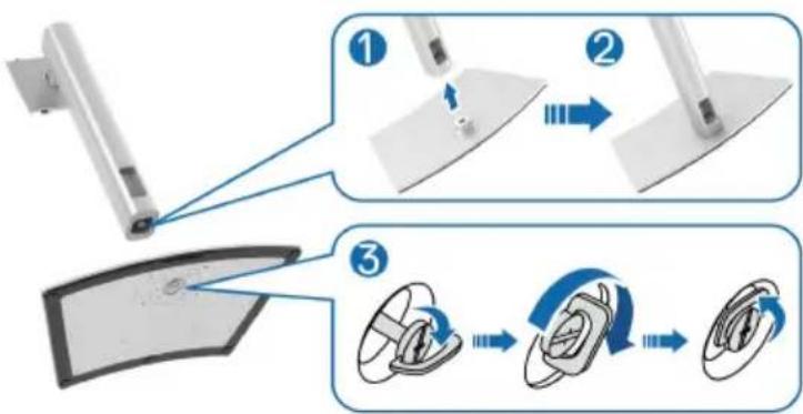 DELL UltraSharp 38 - Ständer anbringen - 4