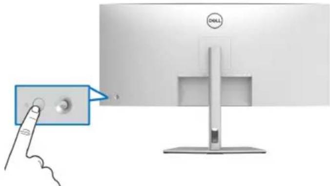 DELL UltraSharp 38 - Monitor einschalten - 1