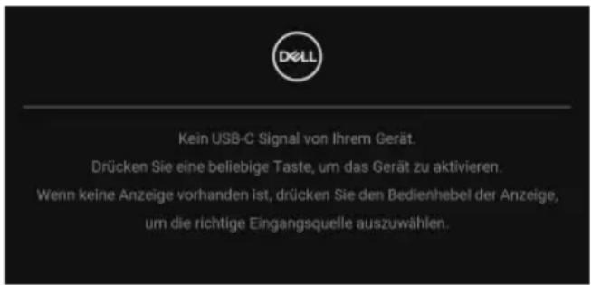 DELL UltraSharp 38 - OSD-Warnmeldung - 10