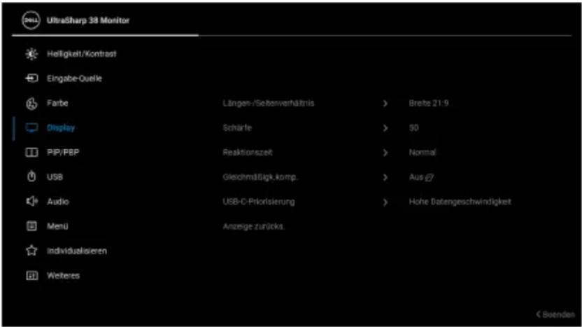 DELL UltraSharp 38 - Eingangsfarb- format - 4