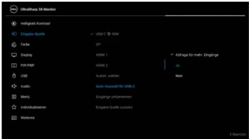 DELL UltraSharp 38 - Auto KVM einstellen - 5