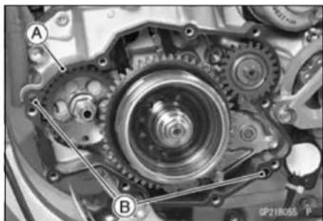 KAWASAKI KLX450R (2011) - Magneto Cover Installation - 1