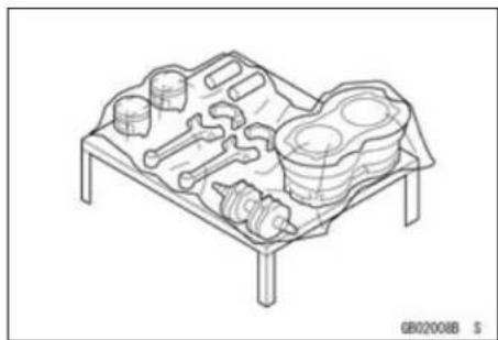 KAWASAKI KLX450R (2011) - Storage of Removed Parts - 1