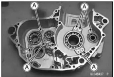 KAWASAKI KLX450R (2011) - Crankcase - 4