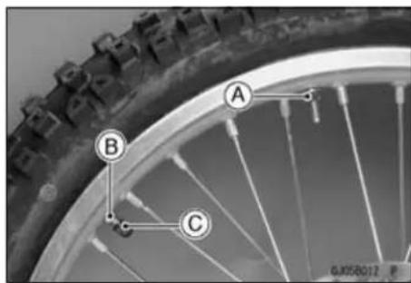 KAWASAKI KLX450R (2011) - Tires - 1