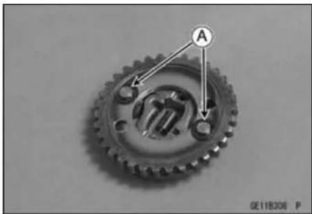 KAWASAKI KLX450R (2011) - Camshaft Installation - 2