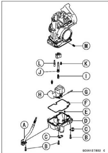 KAWASAKI KLX450R (2011) - Carburetor - 3