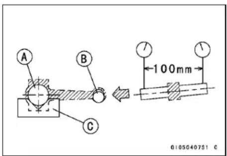 KAWASAKI KLX450R (2011) - Connecting Rod Twist - 1