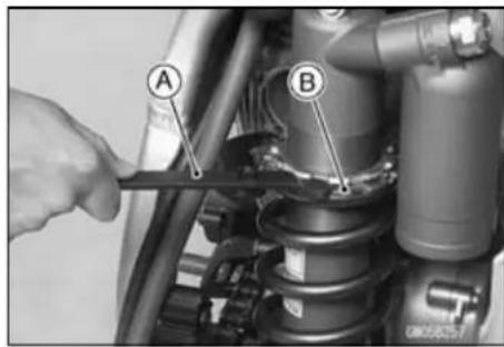 KAWASAKI KLX450R (2011) - Rear Suspension (Uni-Trak) - 2