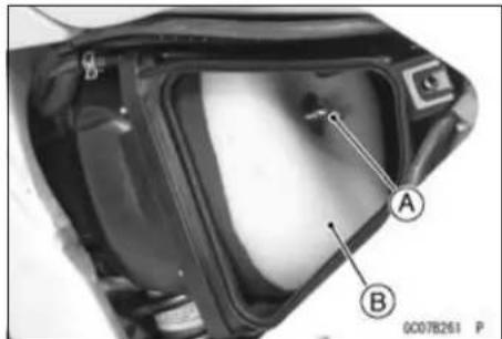KAWASAKI KLX450R (2011) - Element Removal - 2