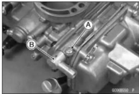KAWASAKI KLX450R (2011) - Carburetor Disassembly - 2