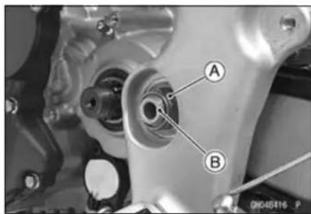 KAWASAKI KLX450R (2011) - Engine Removal/Installation - 1