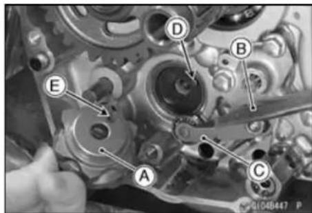 KAWASAKI KLX450R (2011) - Crankcase - 2