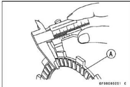 KAWASAKI KLX450R (2011) - Friction and Steel Plates Inspection - 1
