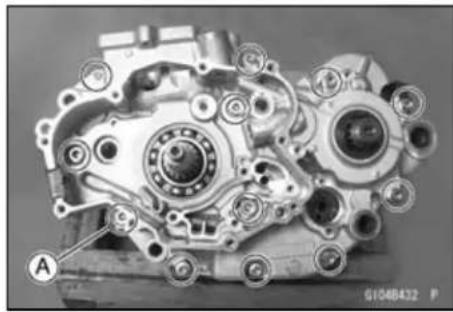KAWASAKI KLX450R (2011) - Crankcase - 4