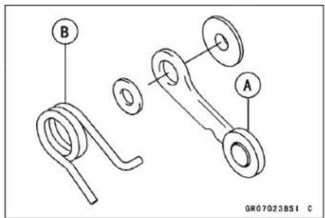 KAWASAKI KLX450R (2011) - External Shift Mechanism - 2