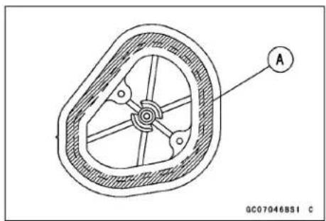 KAWASAKI KLX450R (2011) - Element Installation - 1