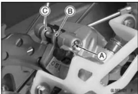 KAWASAKI KLX450R (2011) - Rear Brake Pad - 2