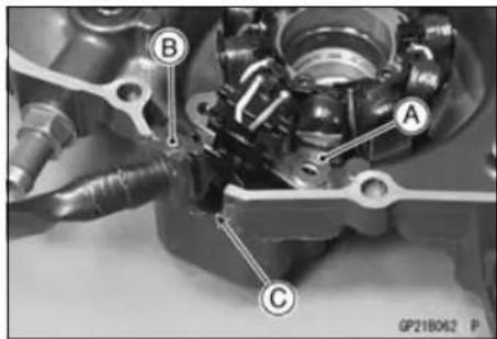 KAWASAKI KLX450R (2011) - Flywheel Inspection - 1