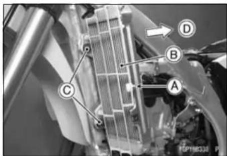 KAWASAKI KLX450R (2011) - Ignition Coil Removal - 1