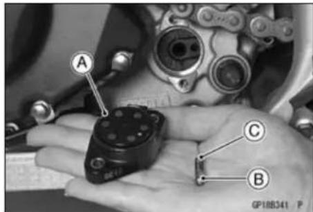 KAWASAKI KLX450R (2011) - Switches and Sensors - 3