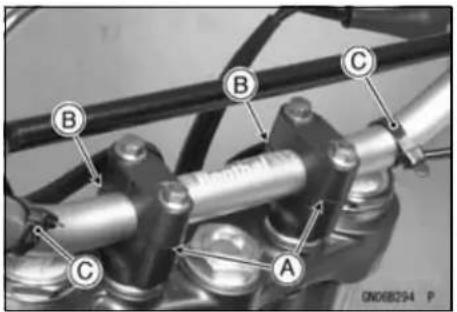 KAWASAKI KLX450R (2011) - Handlebar - 4