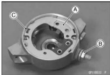KAWASAKI KLX450R (2011) - Starter Motor Assembly - 2