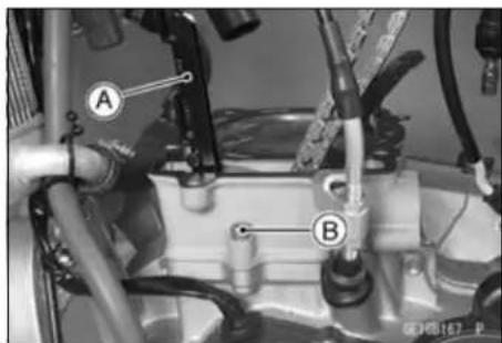 KAWASAKI KLX450R (2011) - Cylinder Removal - 1