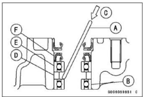 KAWASAKI KLX450R (2011) - Water Pump - 1