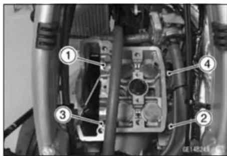 KAWASAKI KLX450R (2011) - Cylinder Head - 1
