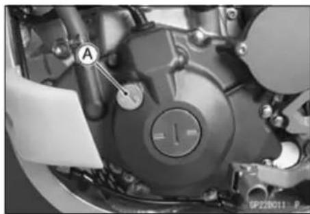 KAWASAKI KLX450R (2011) - Ignition Timing Inspection - 1