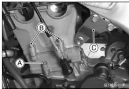 KAWASAKI KLX450R (2011) - Cylinder Head - 2