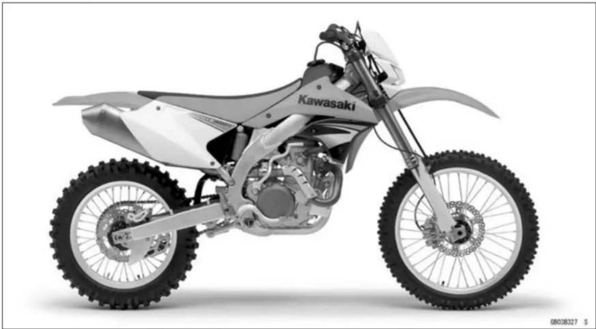 KAWASAKI KLX450R (2011) - Model Identification - 2