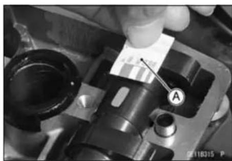 KAWASAKI KLX450R (2011) - Camshaft Runout - 1