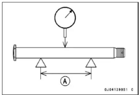 KAWASAKI KLX450R (2011) - Axle Inspection - 1