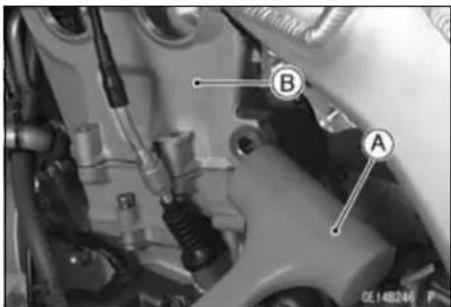 KAWASAKI KLX450R (2011) - Cylinder Head - 2