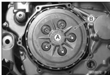 KAWASAKI KLX450R (2011) - Clutch Removal - 1