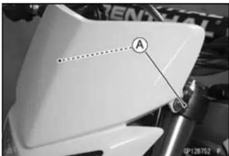 KAWASAKI KLX450R (2011) - Headlight Removal/Installation - 1