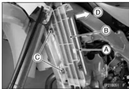 KAWASAKI KLX450R (2011) - Magneto Cover Removal - 1