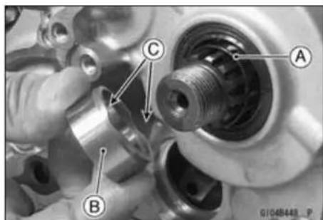 KAWASAKI KLX450R (2011) - Crankcase - 3