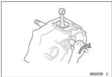 KAWASAKI KLX450R (2011) - Direction of Engine Rotation - 1