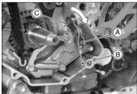 KAWASAKI KLX450R (2011) - Clutch Cover and Right Engine Cover - 1