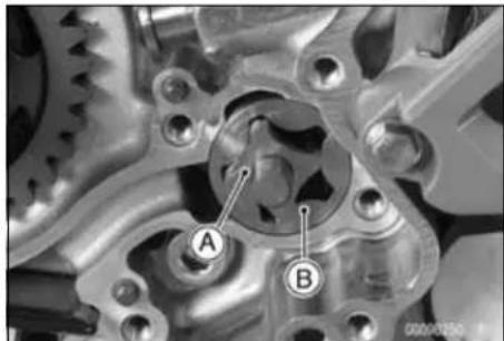 KAWASAKI KLX450R (2011) - Oil Pump (Scavenge) Removal - 2