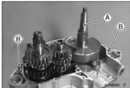 KAWASAKI KLX450R (2011) - Crankcase - 3