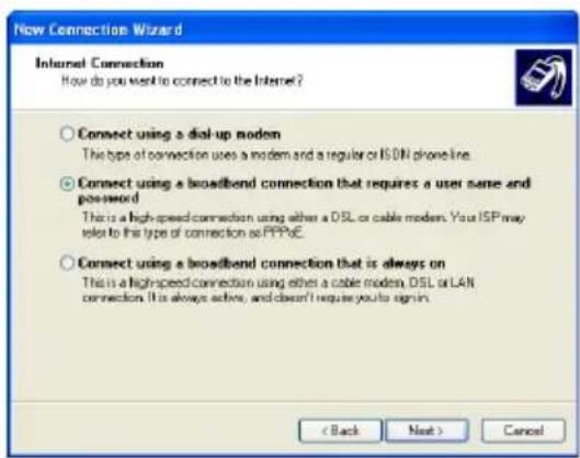 ASUS EeeBox B206 - Select your connection type and click Next. - 1