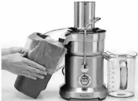 BREVILLE the Juice Fountain Cold BJE830 - NOTE - 1