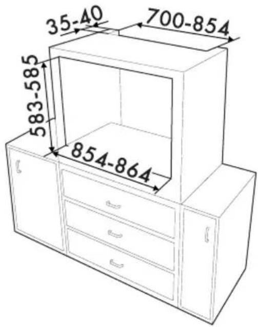 SMEG SFPA9305SPX - Mounting under worktops - 3
