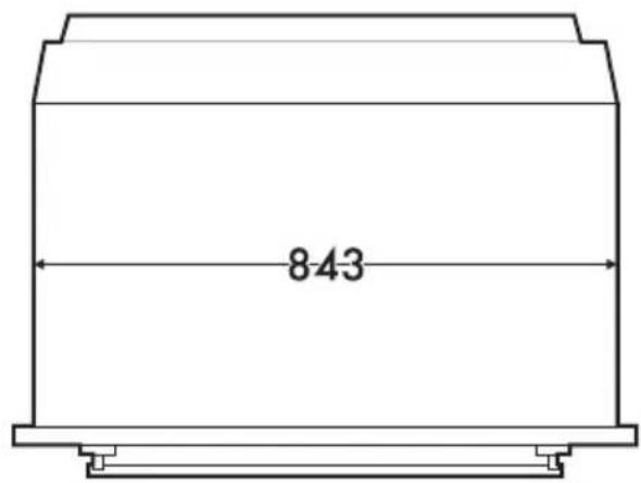 SMEG SFPA9305SPX - Front panel seal - 7